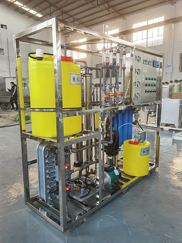 0.5 T/H Reverse Osmosis + EDI Ultrapure Water System