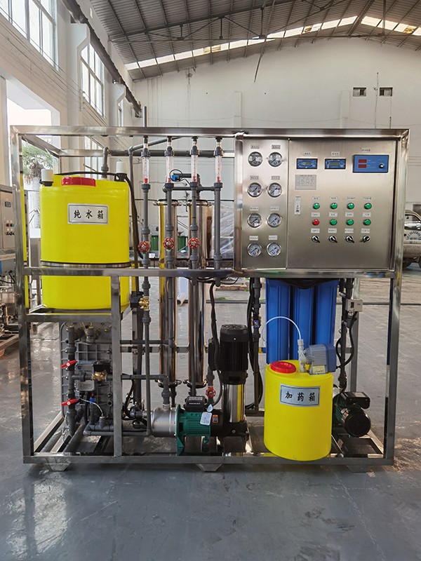 0.5 T/H Reverse Osmosis + EDI Ultrapure Water System